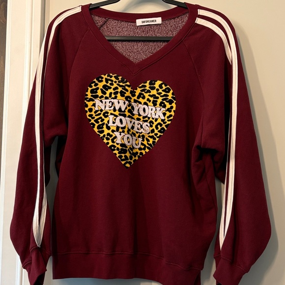 Gently Worn Daydreamer New York Loves You sweatshirt - Picture 1 of 4